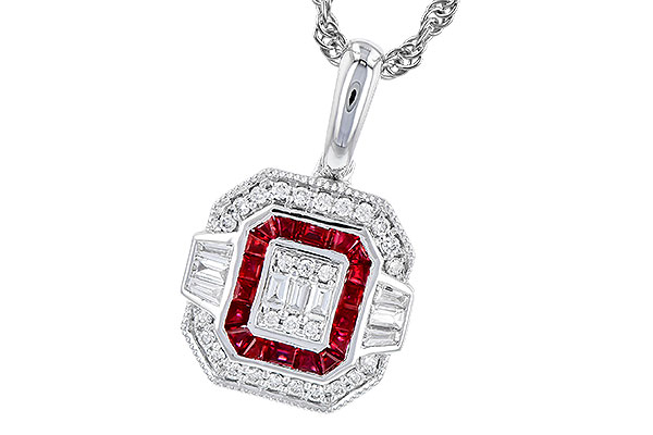 L328-45920: NECK .29 TW RUBY .48 TGW