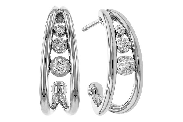 L328-53201: EARRINGS .16 TW