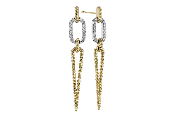 L329-38674: EARRINGS .20 TW