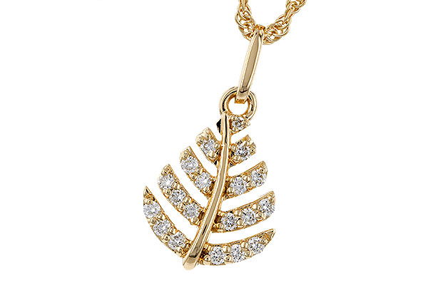 L329-38720: NECKLACE .15 TW
