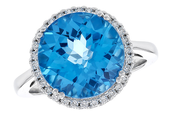 L329-39601: LDS RG 7.20 BLUE TOPAZ 7.42 TGW