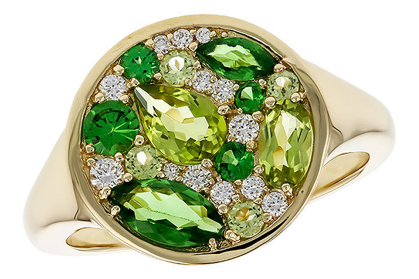 L329-40474: LDS RG 1.34 TW SEMI-PRECIOUS (TSAV, PER) 1.50 TGW