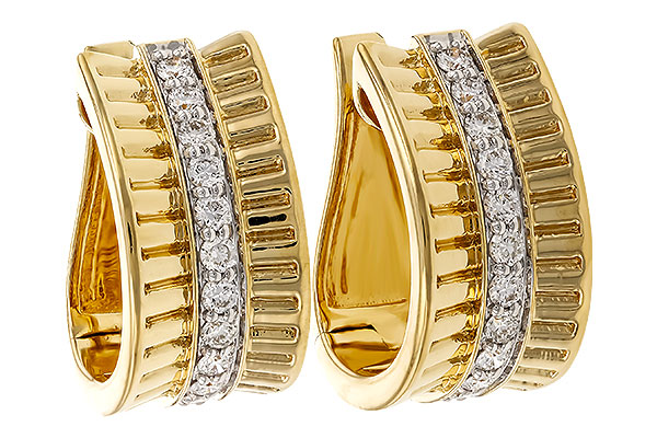 L329-42292: EARRINGS .28 TW