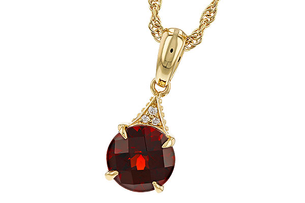 L329-43201: NECK 1.46 GARNET 1.47 TGW (7MM RD)