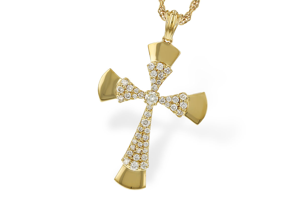 L329-43220: NECKLACE .36 TW