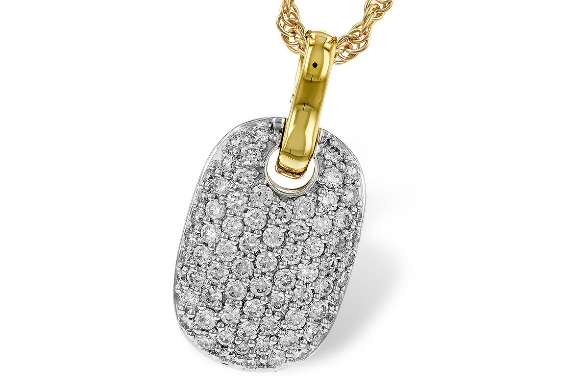 L329-43229: NECKLACE .66 TW