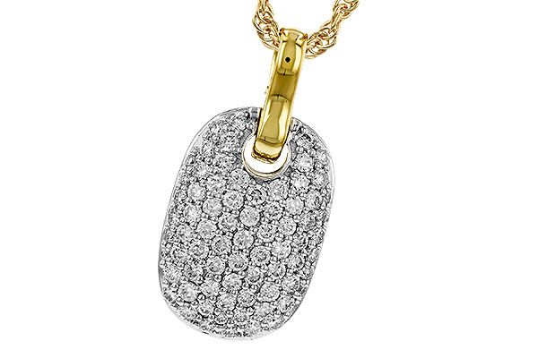 L329-43229: NECKLACE .66 TW