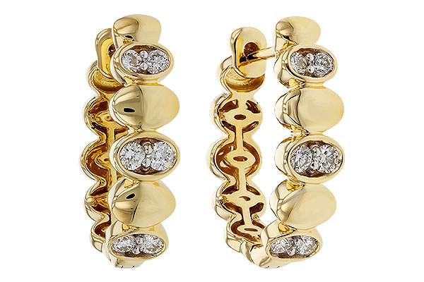 L329-45074: EARRINGS .36 TW