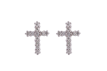 M054-89601: EARRINGS .15 TW
