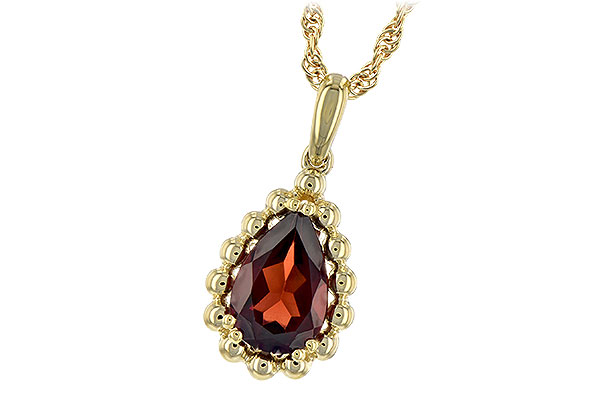 M243-95074: NECKLACE 1.38 CT GARNET