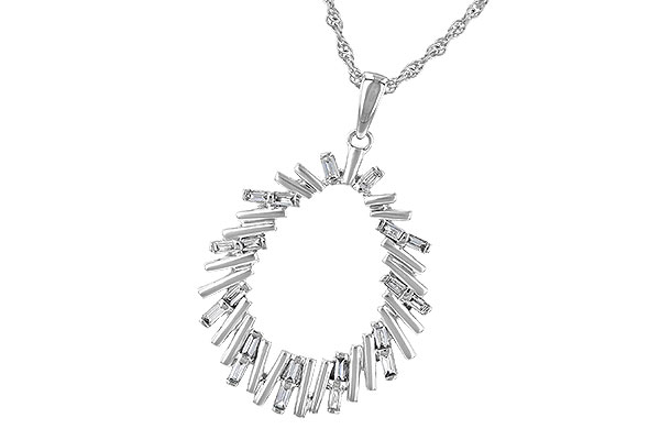M244-86829: NECK .24 TW BAGUETTE DIAS