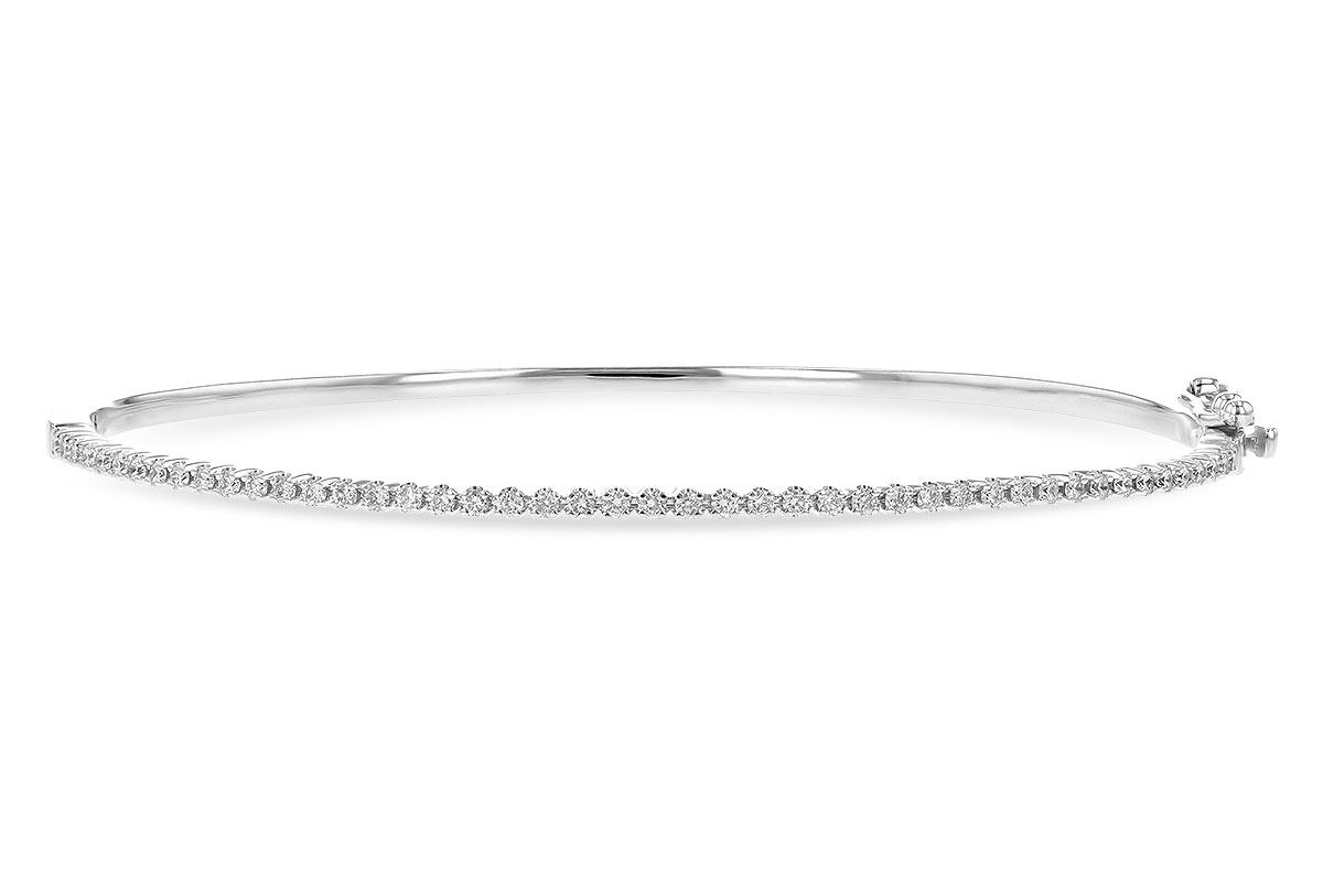 M244-90529: BANGLE BRACELET .50 TW
