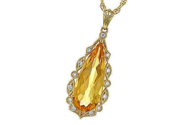 M327-57756: NECK 3.38 CITRINE 3.50 TGW