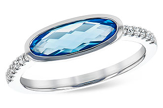 M327-57792: LDS RG 1.30 BLUE TOPAZ 1.40 TGW