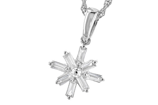 M327-59610: NECK .14 TW BAGUETTES