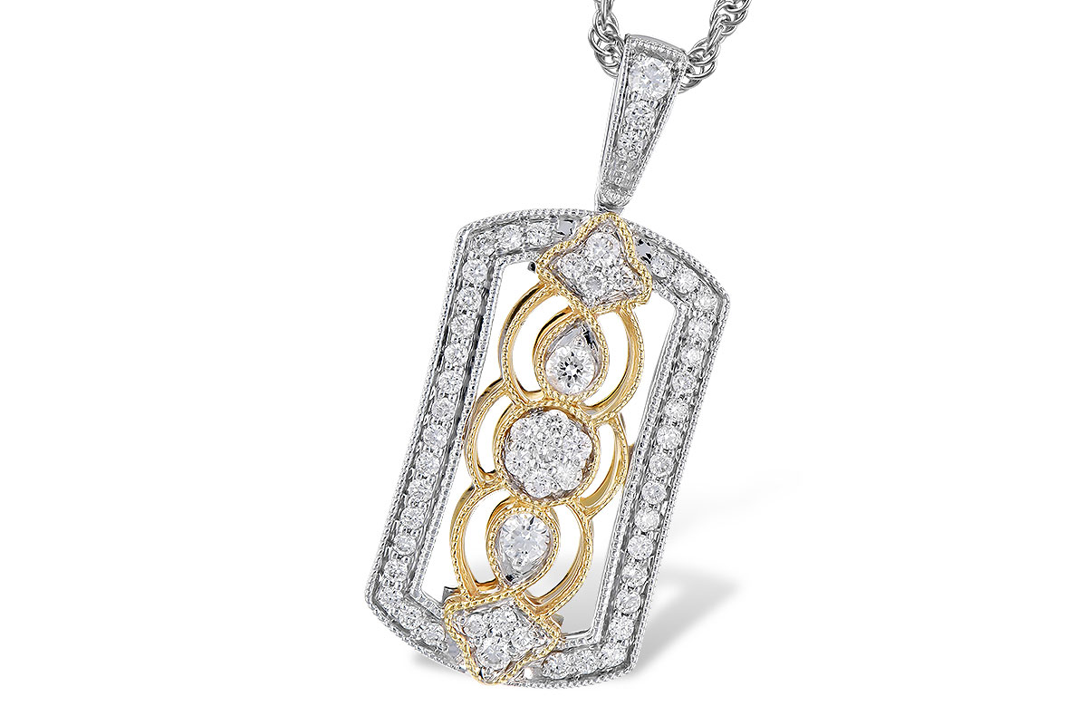 M327-60529: NECKLACE .33 TW