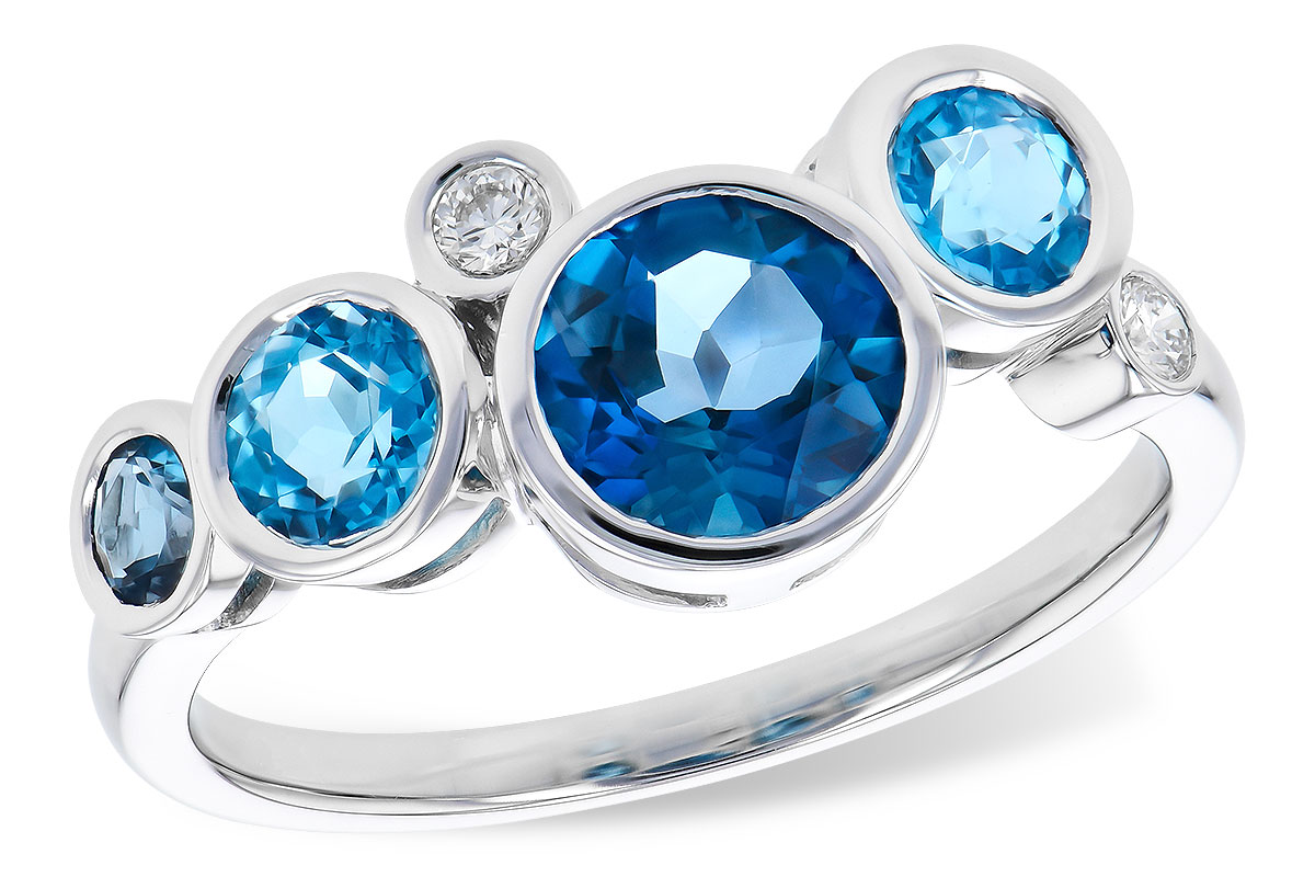 M327-61429: LDS RG 1.40 TW BLUE TOPAZ 1.45 TGW