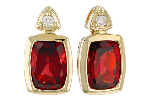 M328-49610: EARR 1.90 TW GARNET 1.94 TGW (7x5MM GAR)