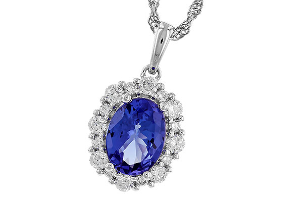 M328-49629: NECK 1.02 TANZANITE 1.32 TGW (8x6 OVAL)