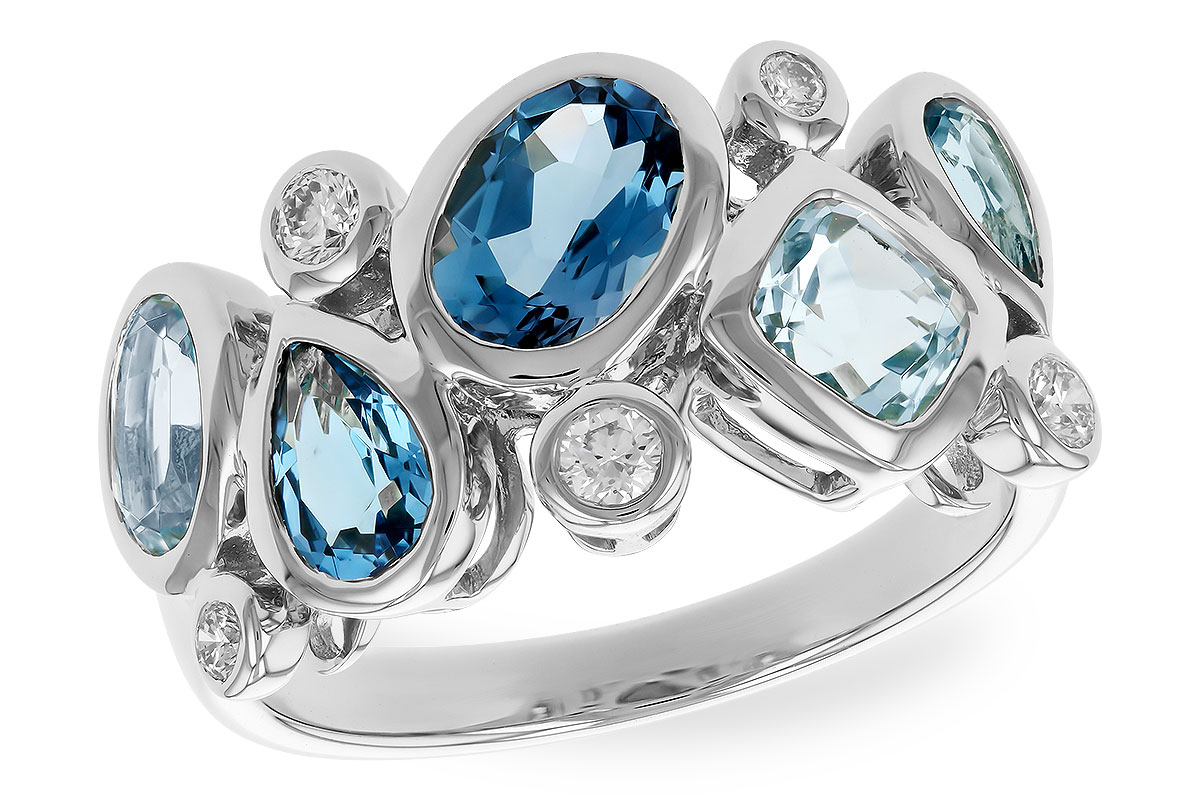 M328-51365: LDS RG 2.57 BLUE TOPAZ TW 2.75 TGW