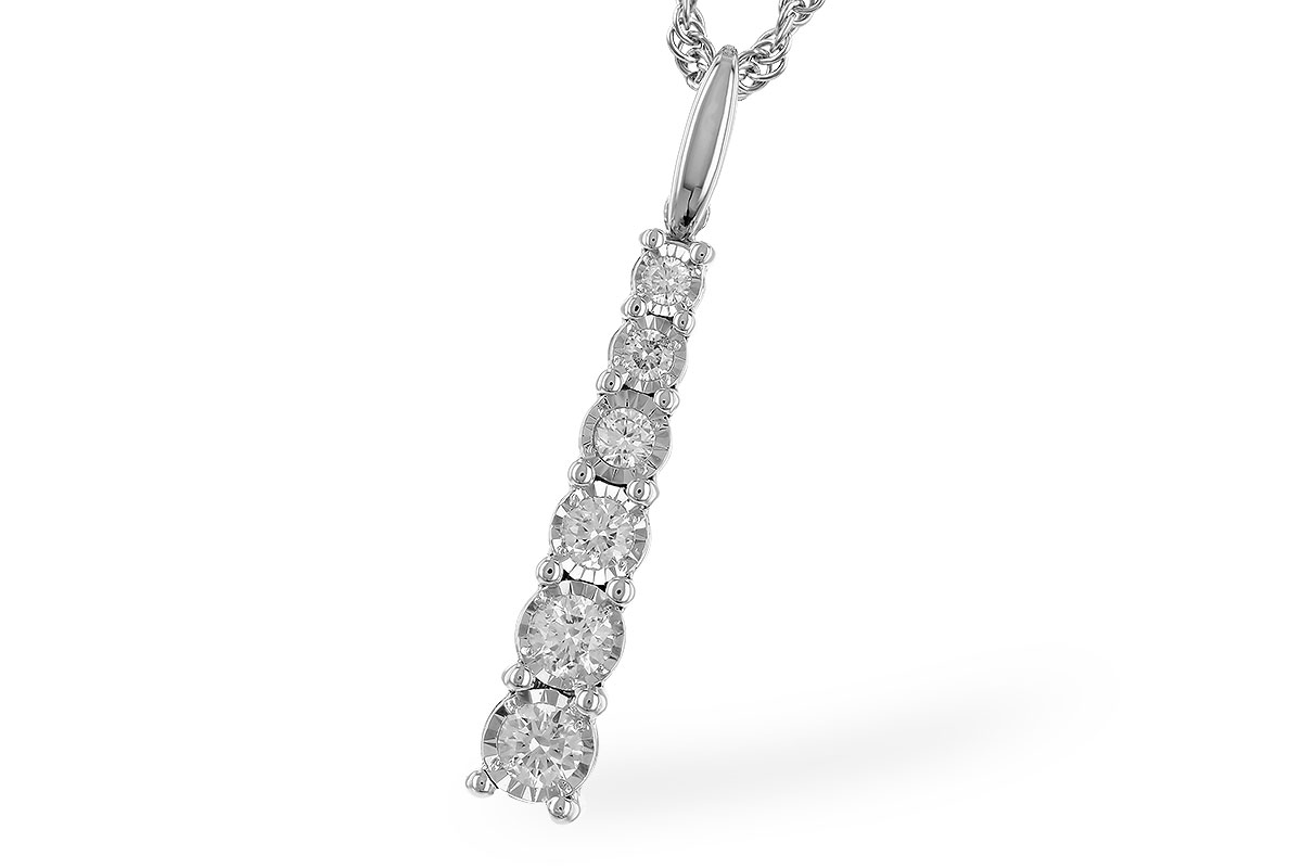 M328-54101: NECKLACE .25 TW