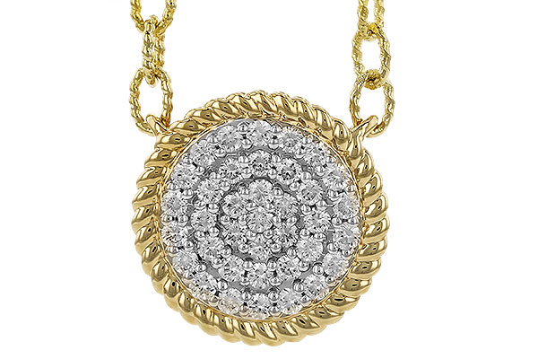 M328-54129: NECKLACE .32 TW (18")