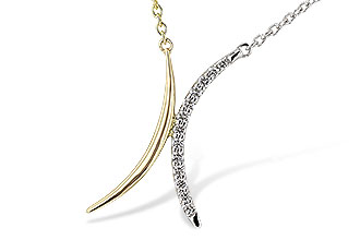 M329-36847: NECKLACE .14 TW (18")