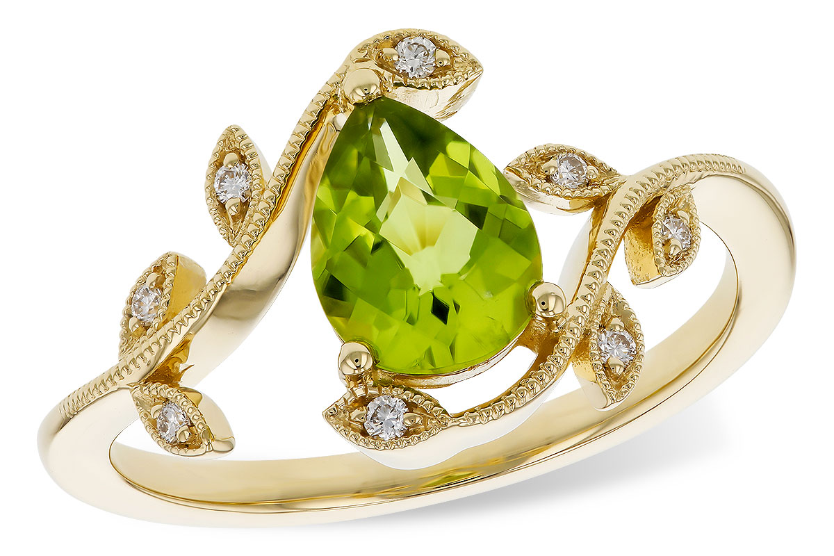 M329-38701: LDS RG 1.16 PERIDOT 1.22 TGW (8x6MM PER)