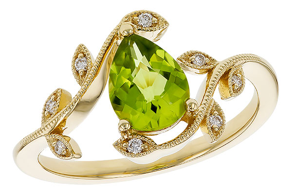 M329-38701: LDS RG 1.16 PERIDOT 1.22 TGW (8x6MM PER)
