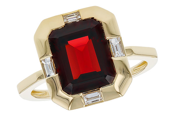 M329-40510: LDS RG 3.65 GARNET 3.82 TGW (10x8MM GAR)