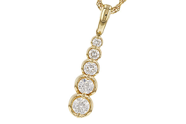 M329-42310: NECKLACE .50 TW