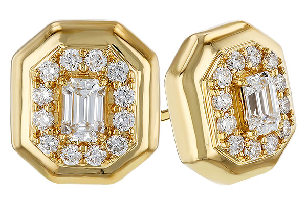 M329-45083: EARRINGS .30 TW E.C. .56 TW