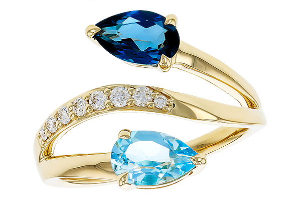 M330-27756: LDS RG 3.56 TW BLUE TOPAZ 3.70 TGW (8x5MM BT)