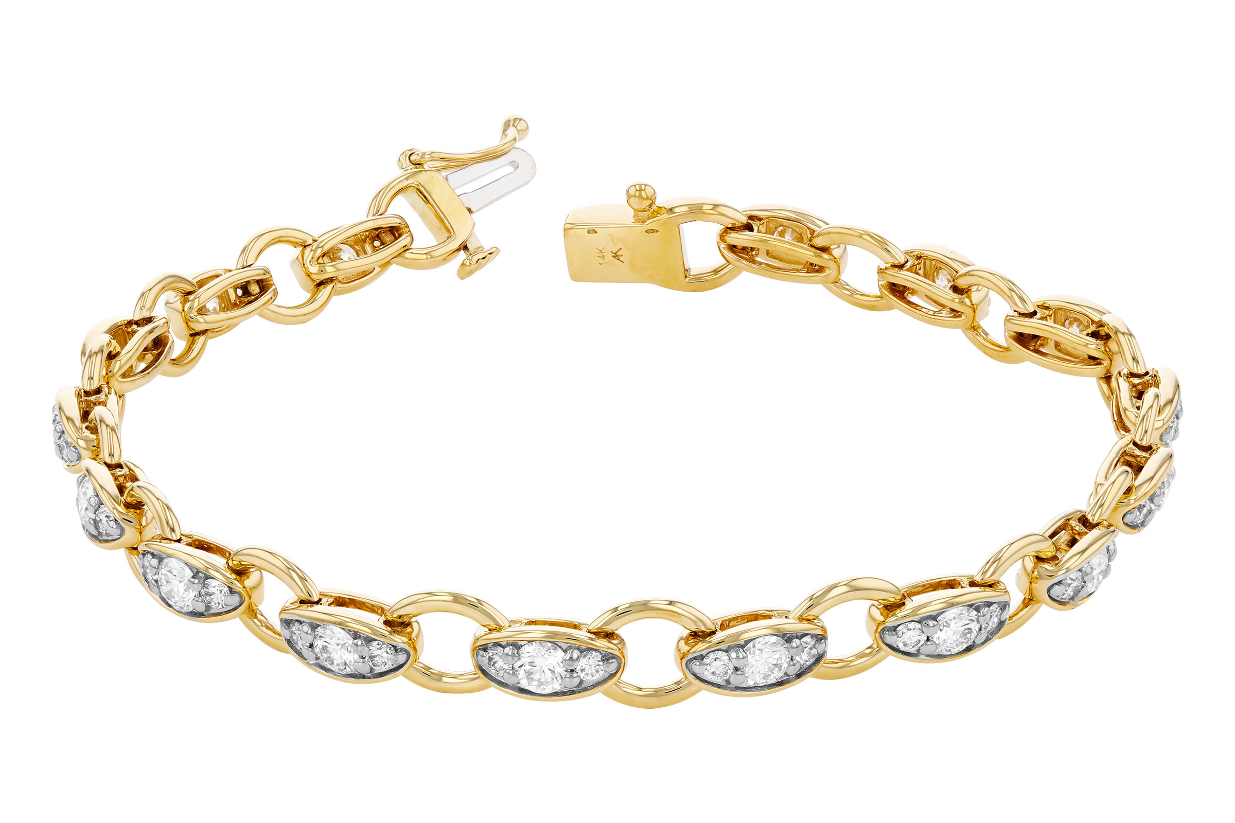 M330-28710: BRACELET 2.20 TW (7")